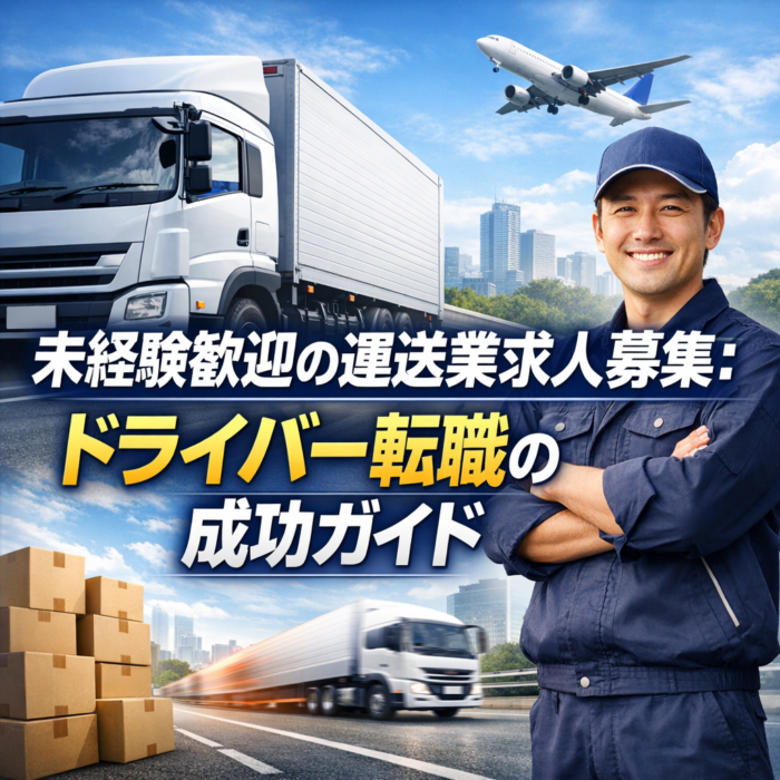 未経験歓迎の運送業求人募集：ドライバー転職の成功ガイド
